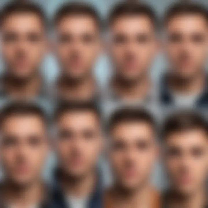 A montage of key characters that represent the heart of Hollyoaks.