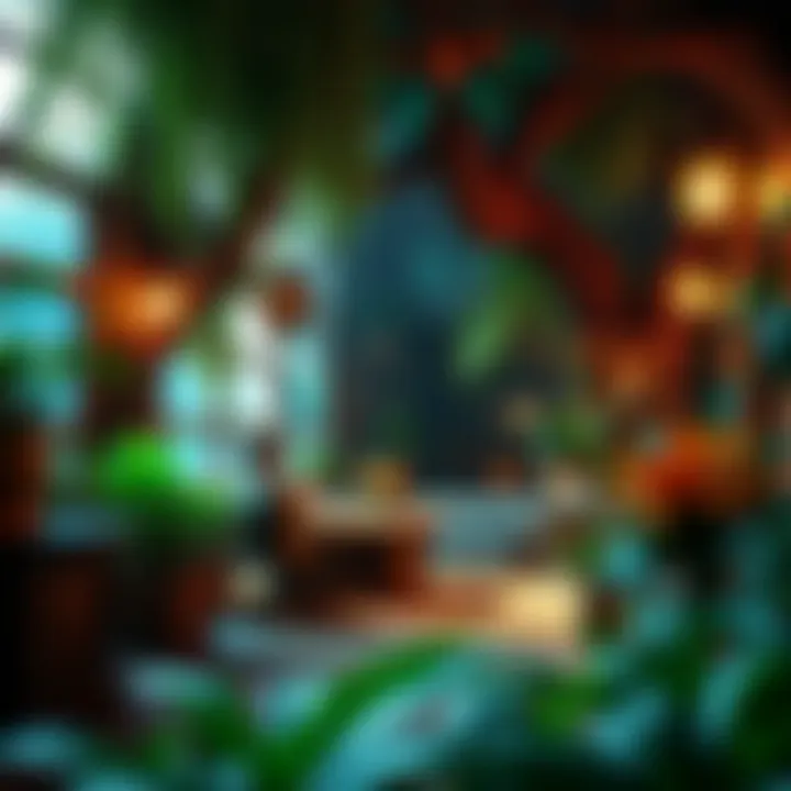 Diverse and Enchanting Settings Diverse settings in the Jumanji game