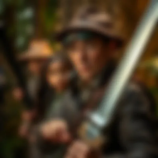 Heroic characters in Jumanji: The Next Level