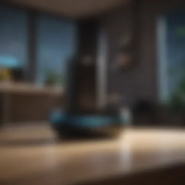 Futuristic smart home speaker system