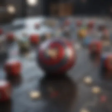 Gameplay Mechanics in Action A screenshot showcasing gameplay mechanics of a Marvel puzzle game