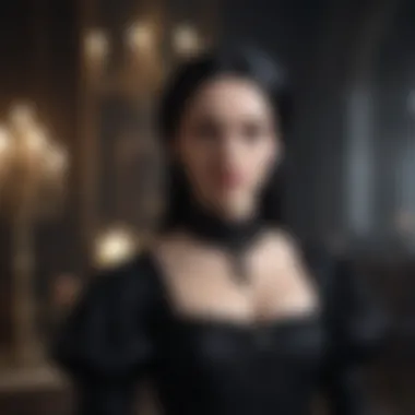 Gothic Elegance Captured Gothic Elegance Captured