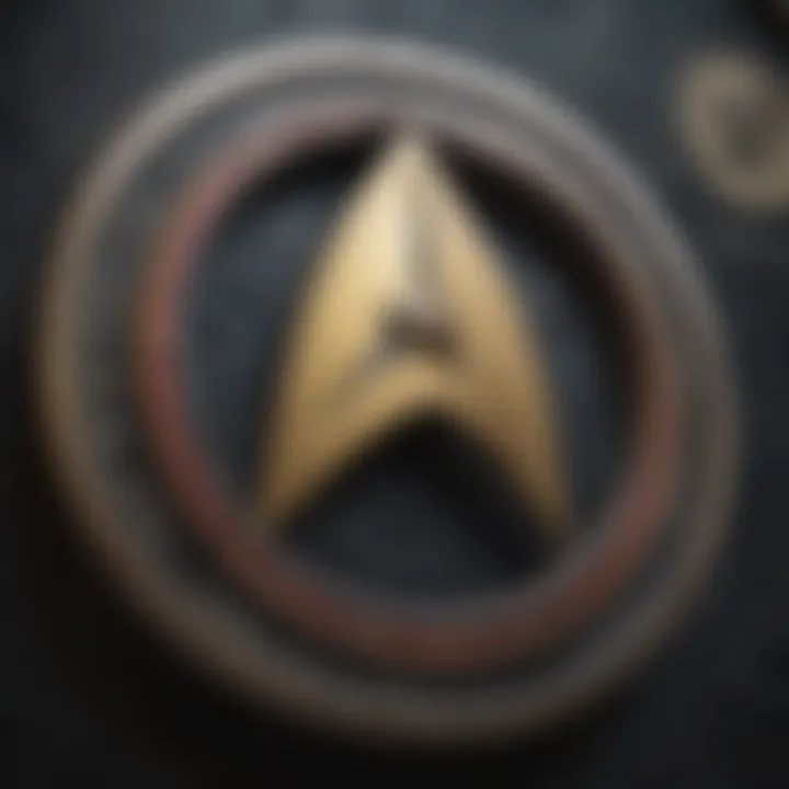 Starfleet emblem representing the legacy of Star Trek.