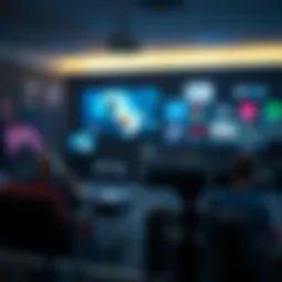 Diverse array of streaming platforms