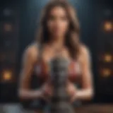 Iconic Immunity Idol Held by Survivor Host Survivor TV Show Host Holding Immunity Idol