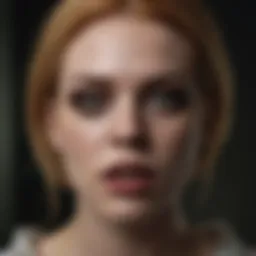 A captivating still from American Horror Story showcasing its eerie aesthetic.