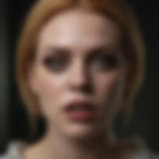 A captivating still from American Horror Story showcasing its eerie aesthetic.
