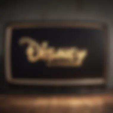 Disney Plus logo with streaming content