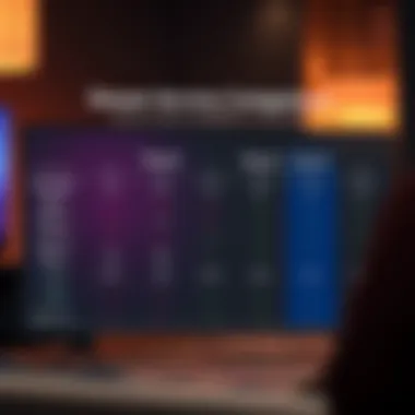 A comparison chart showing Disney Plus against other major streaming platforms