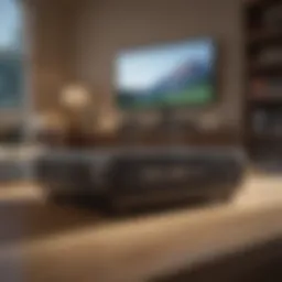 High-performance triband mesh router setup in a modern home environment