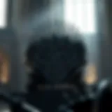 The Iron Throne symbolizing ultimate power and ambition