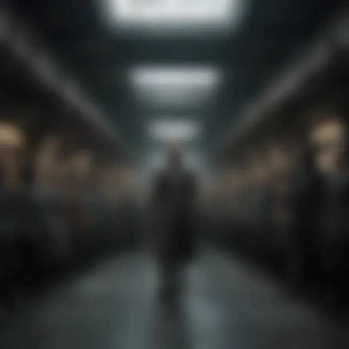 An artistic representation of the socio-political themes present in Snowpiercer, illustrated through symbolic imagery.