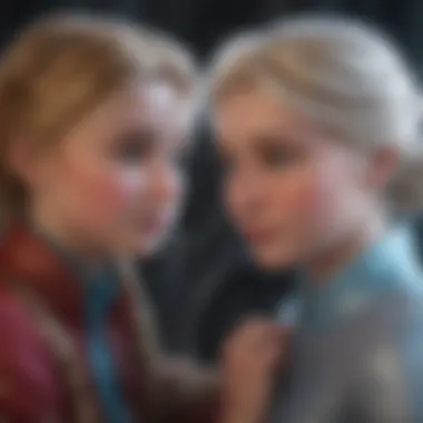 Anna and Elsa's bond