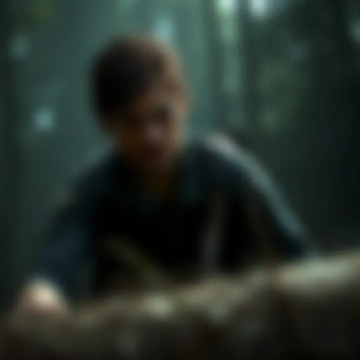 Atmospheric Depth in The Last of Us An intense moment from The Last of Us showcasing the game's atmosphere