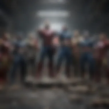 The Iconic Moment of Assembling Avengers assembling
