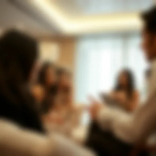 Engaging Dynamics Within the Kardashian Family Kardashian family members engaging in a lively discussion