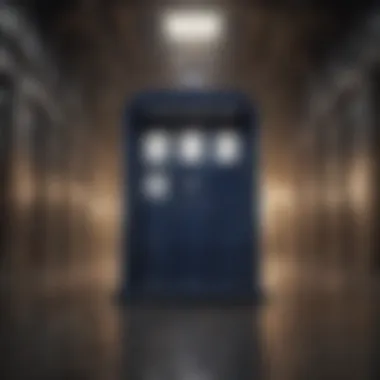The TARDIS: Gateway to Adventure The TARDIS traveling through time and space