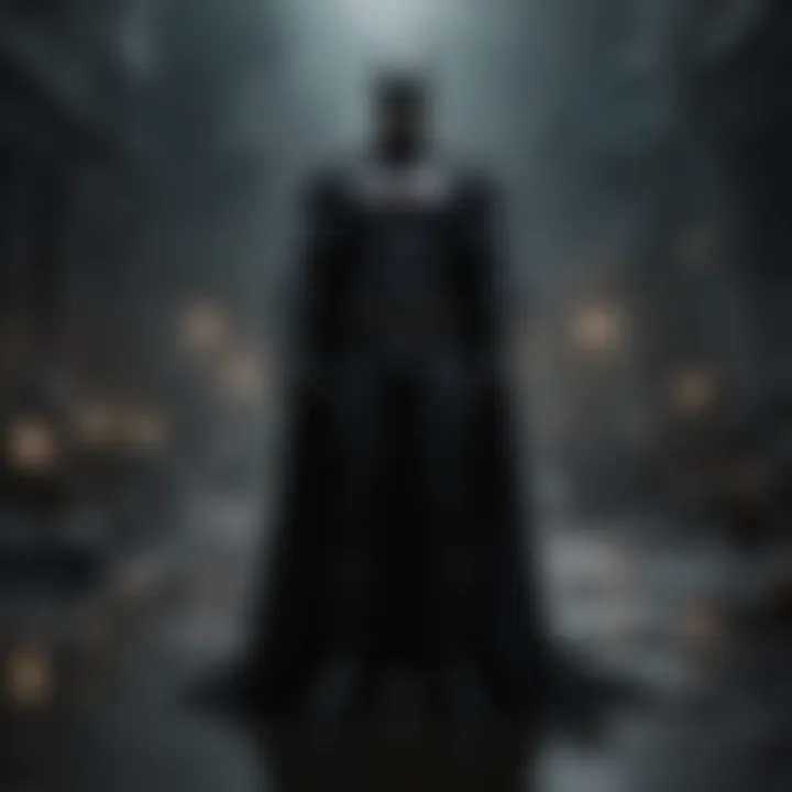 Conceptual artwork illustrating the dark themes of Snyder's Justice League