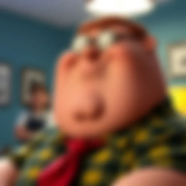 Peter Griffin: The Epitome of Humor Key moment showcasing Peter's comedic antics