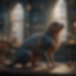 A captivating scene from Fantastic Beasts showcasing magical creatures