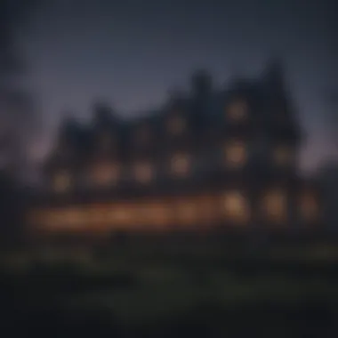 Gothic Manor at Twilight