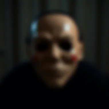 The iconic mask symbolizing the legacy of the franchise.