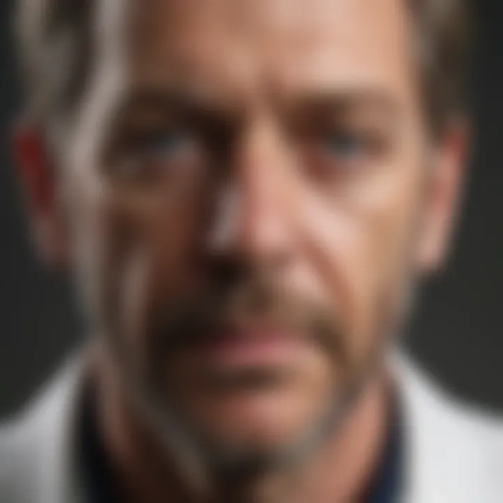 Dr. Gregory House in deep thought