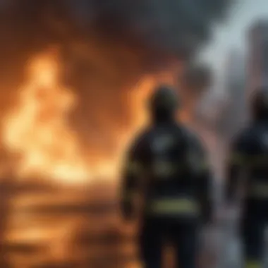 Intense Firefighting Drama Unfolds Intense firefighting scene in Chicago Fire Season 10 Episode 1