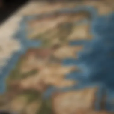 Intricate Map of Westeros