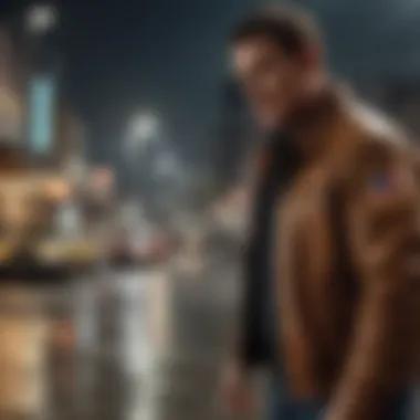Cinematic Excellence in Jack Reacher A captivating scene highlighting the show's production quality