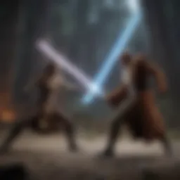 Jedi Lightsaber Duel