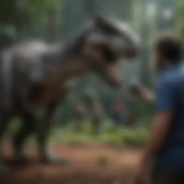 Behind the Scenes: The Making of Jurassic World Filmmakers on set during production