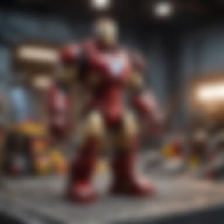 LEGO Marvel Iron Man Workshop Set