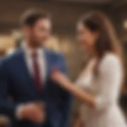 Engaging scene from Married at First Sight UK showcasing couples' interactions.