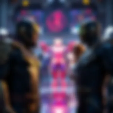 Moments that Define the Saga Cinematic scene depicting a pivotal moment in the Infinity Saga