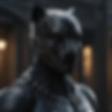 Shadowed Panther Guardian Masked Panther Warrior