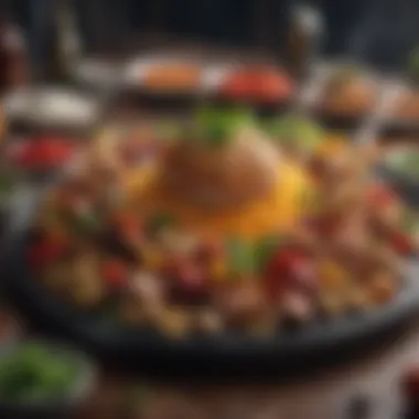 Culinary Symphony Ingredients arranged in a symphony of flavors