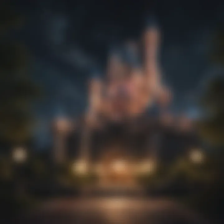 Enigmatic Disney Castle View Mysterious Disney Castle