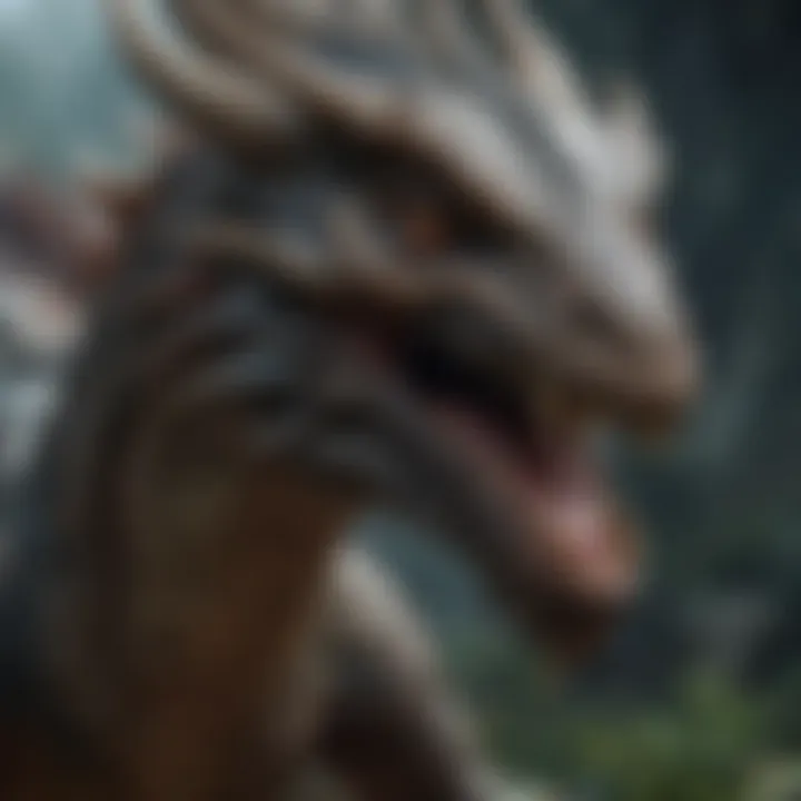 Mystical Dragon in Monster Hunt on Netflix