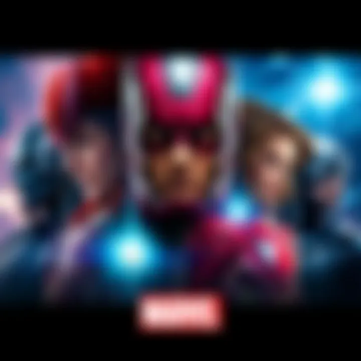 Marvel Heroes and Villains Character Evolution Character evolution collage showcasing key Marvel heroes and villains