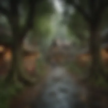 The Duality of Realms: Storybrooke and the Enchanted Forest Key characters gathered in Storybrooke.