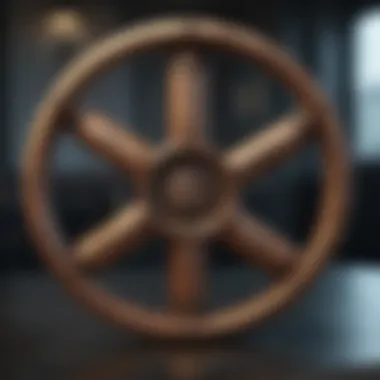 Thematic Elements of Peacemaker An artistic representation of the show's thematic elements, including peace, conflict, and morality.