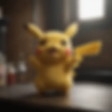 Pikachu in various media forms