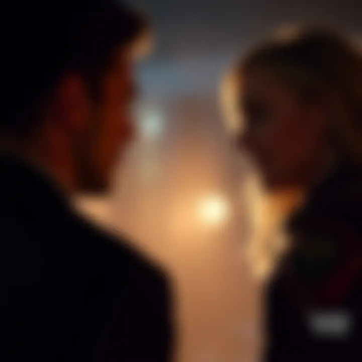 An emotional moment highlighting the character arc progression in Power Book Episode 9