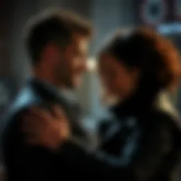 A captivating scene from Power Book Episode 9 revealing intense character dynamics