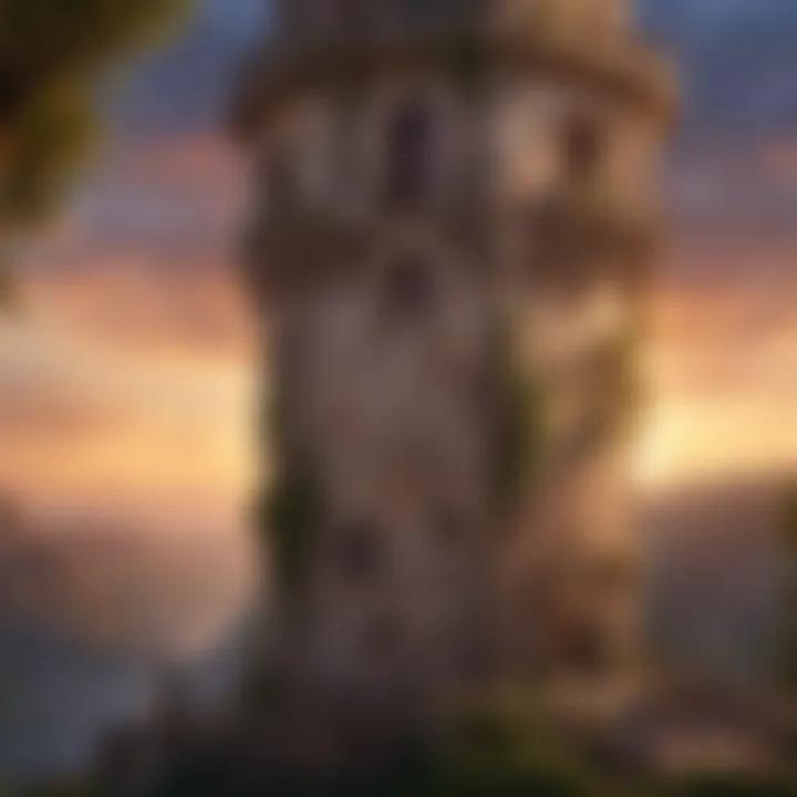 Rapunzel's Tower in Tangled