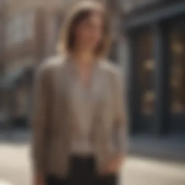 Layered Ensemble Versatility Versatile Reiss June Cardigan Layered Look