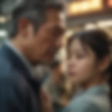 Emotional Father-Daughter Dynamic on the Journey Emotional father-daughter dynamic on the journey