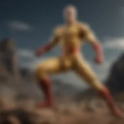 Saitama in Epic Battle Pose