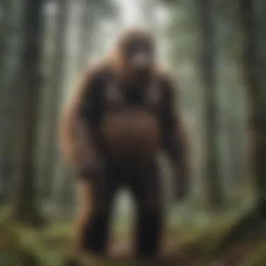 A captivating scene from a popular Sasquatch documentary